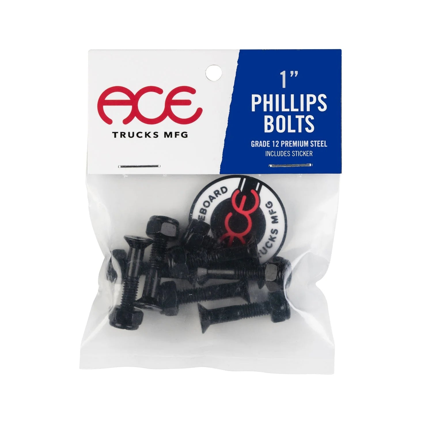 Ace Trucks Bolts Phillips 1"