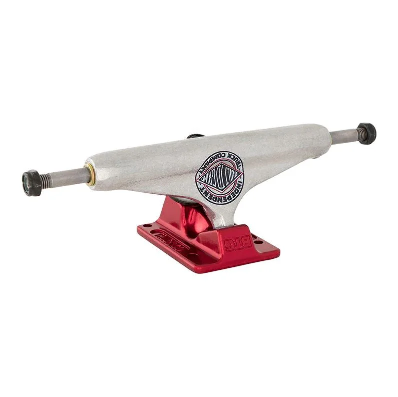 Independent Trucks 139 BTG Summit Silver Ano Red Forged Hollow