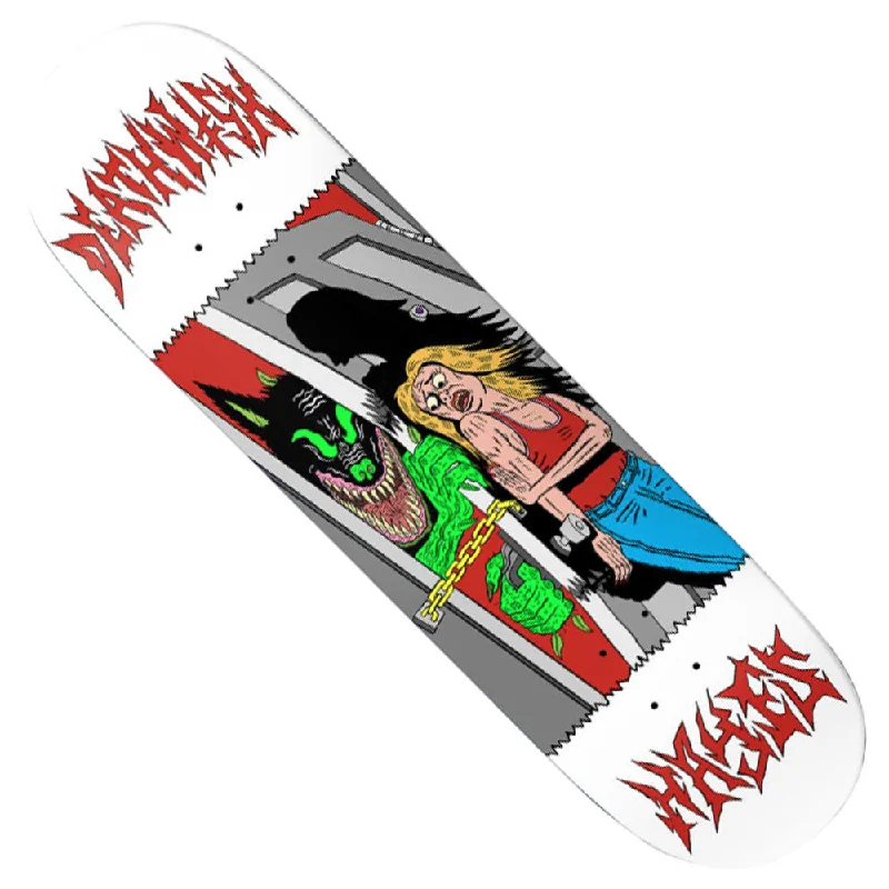 423 Jake Hayes 8.38x32 Deathwish Deck Black Red White Blue