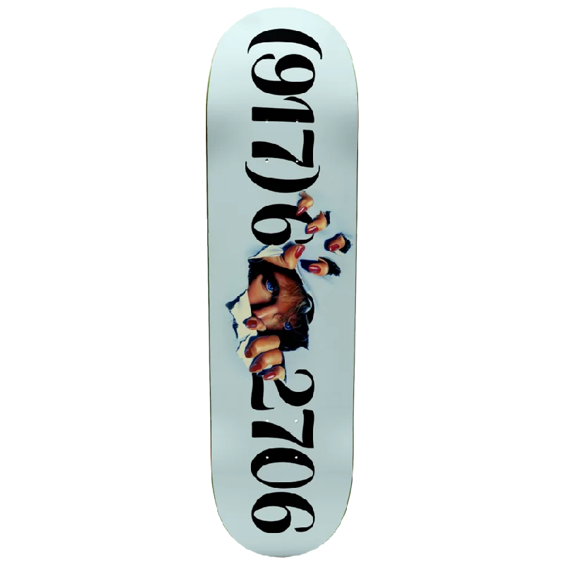 917 Dialtone Ripper Blue Skateboard Deck - 8.25 (Slick)