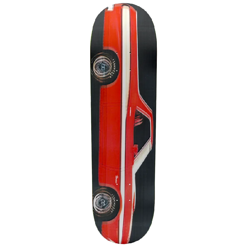 917 Red Stripe Skateboard Deck - 8.38