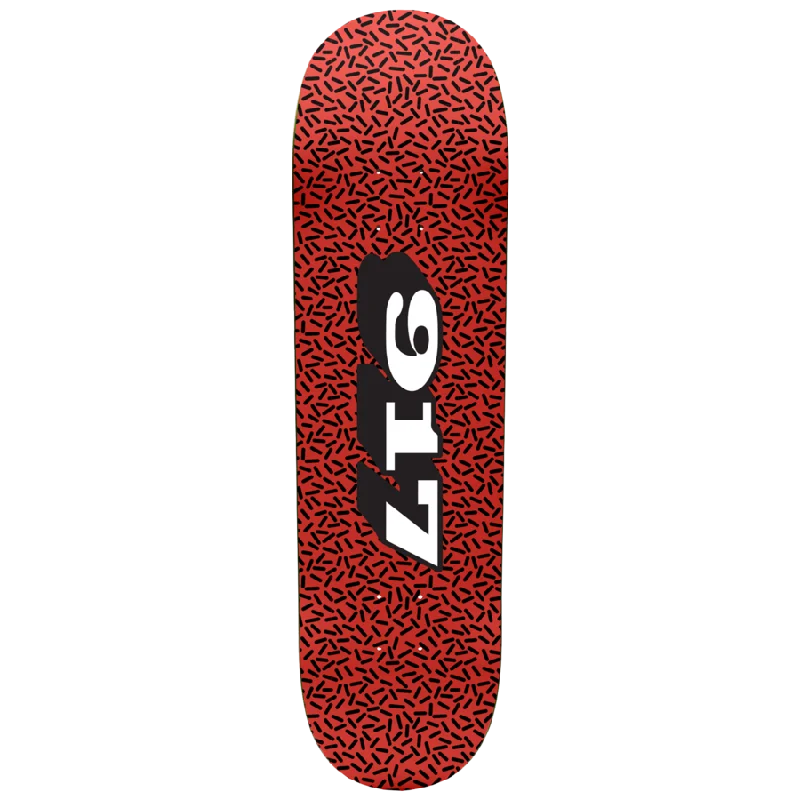 917 Sprinkle Red Skateboard Deck - 8.25