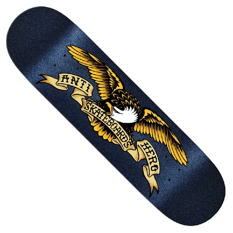 Anti Hero Deck 8.5 Easy Rider Classic Eagle Blue Sparkle