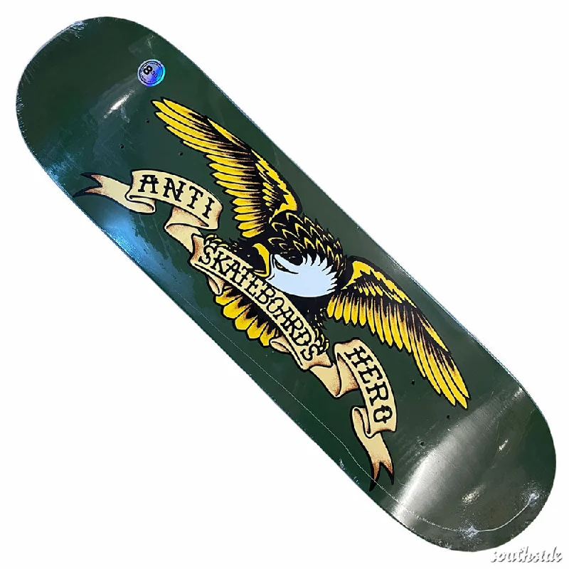 Classic Eagle Olive Green 8.38x31.9 Antihero Skateboard Deck