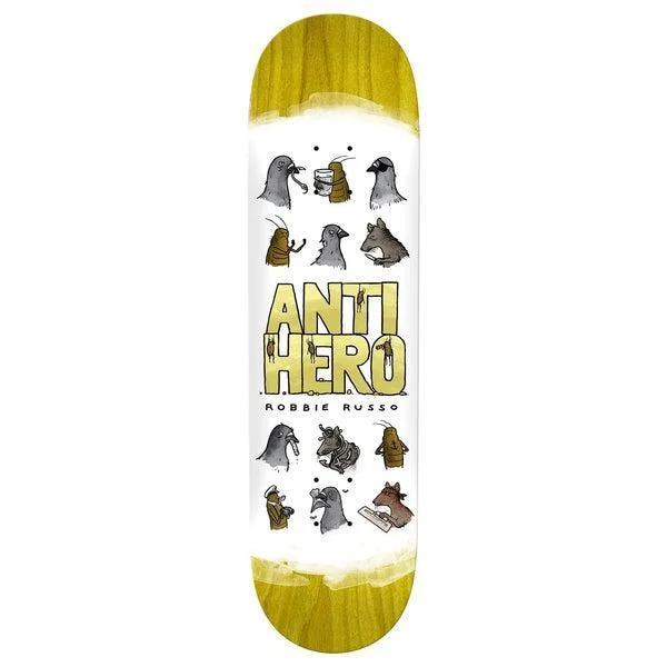 Anti Hero Skateboards Robbie Russo Usual Suspect Deck 8.25"