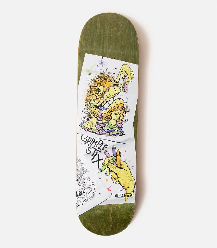 Antihero Grimple Stix Peter Hewitt Coloring Book Deck