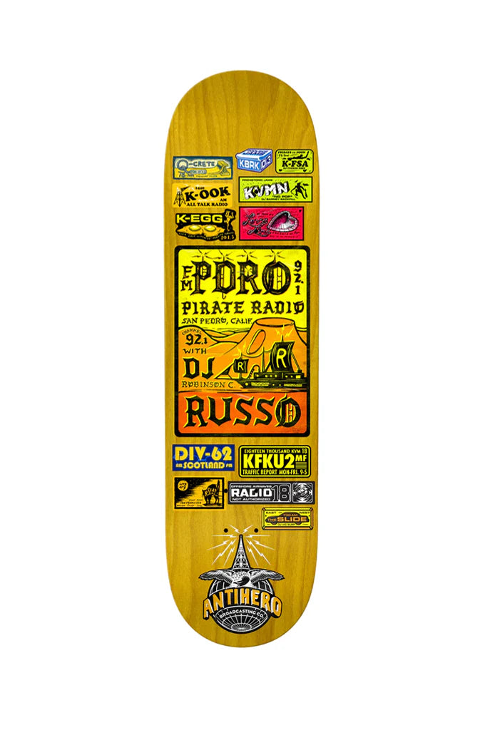 Antihero - Russo Broadcasting 8.38" Deck