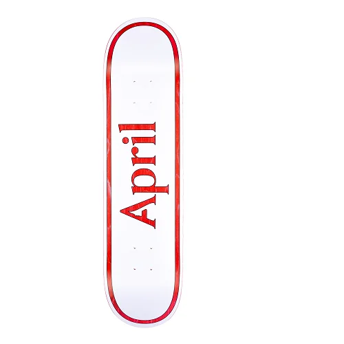 April 8.0 White OG Logo Deck