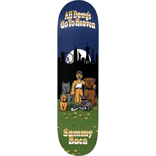 Baker Brand 8.5 Baca All Dawgs Go to Heaven Deck