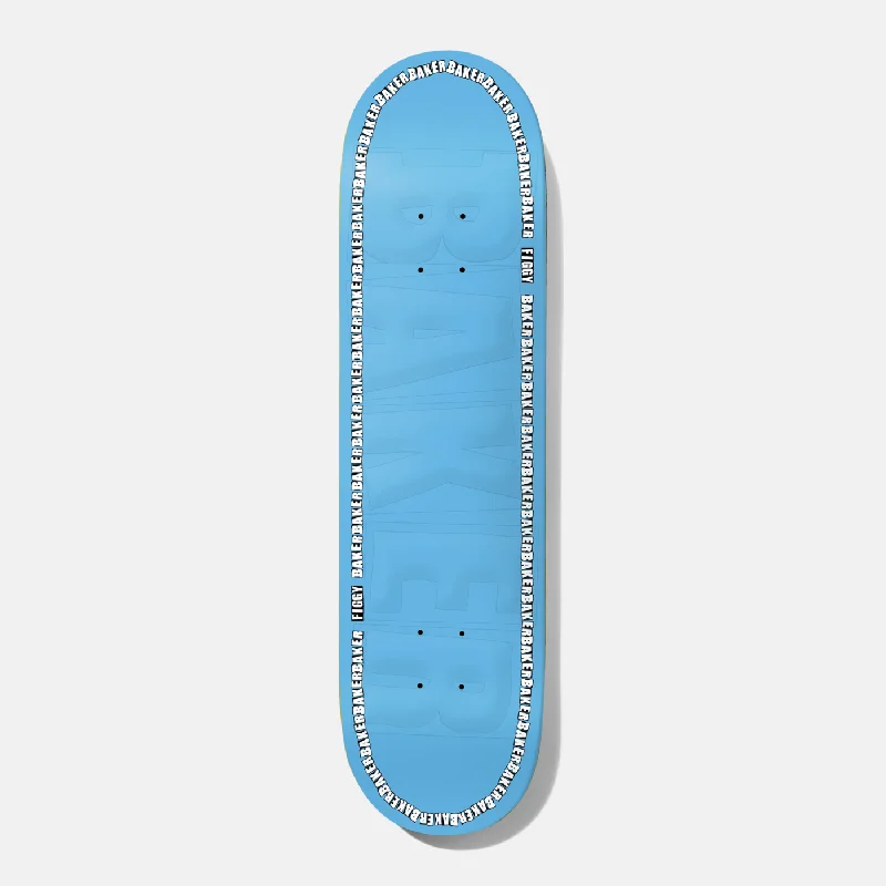 Baker Skateboards Figgy Edge Embossed Skateboard Deck - 8.38"