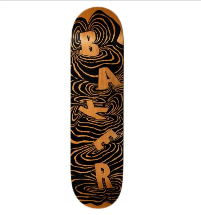 Baker Skateboards Kader Sylla Swirls Skateboard Deck - 8.125"