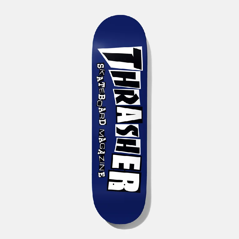 Baker Skateboards T-Funk Thrasher Magazine Skateboard Deck - 8.5 (Blue)