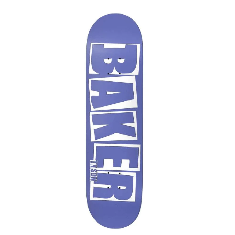 Baker Skateboards Tyson Peterson Brand Name Periwinkle Skateboard Deck - 8.0