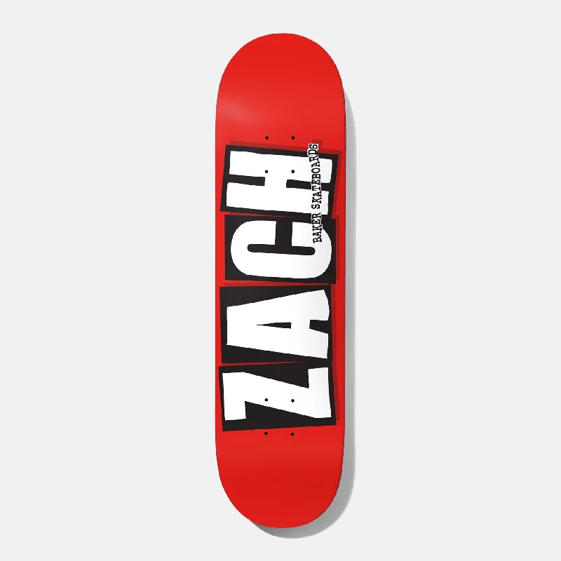 Baker Skateboards Zach Allen Logo Skateboard Deck - 8.5