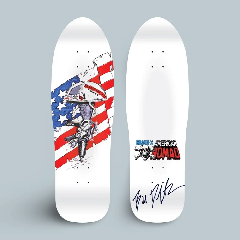 Bill Danforth Gulf War Veteran PUNK-POINT Deck 9.5"x32" HAND PAINTED (PRE-ORDER, APRIL)