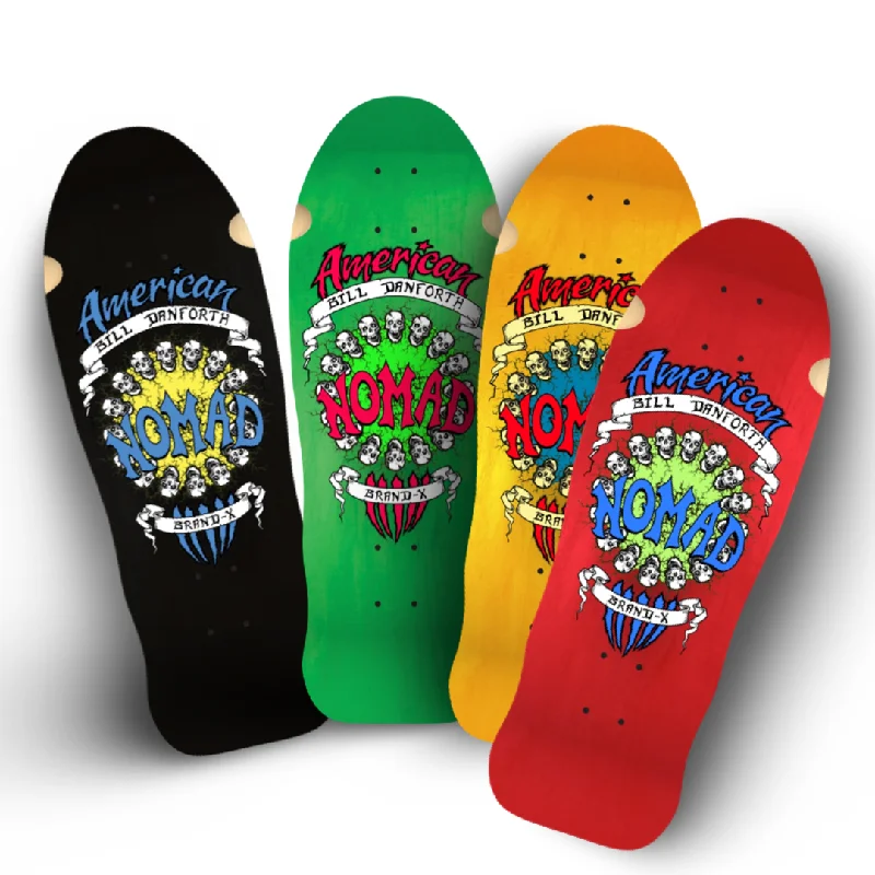 Bill Danforth Circle of Skulls 10”x30” Limited Edition HAND PAINTED Deck (PRE-ORDER, JANUARY)