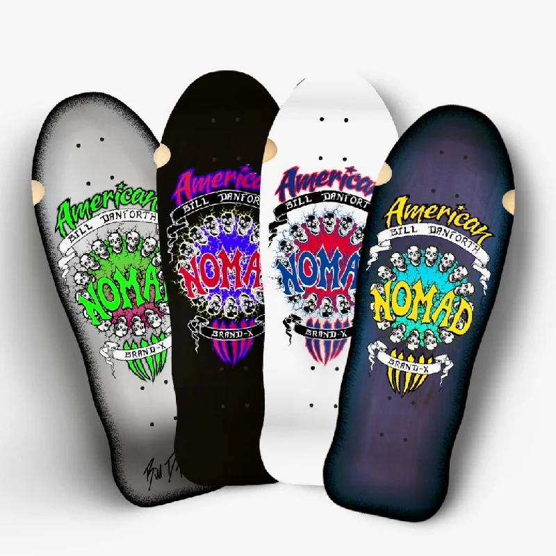 Bill Danforth Circle of Skulls 10”x30” ULTRA Limited Edition HAND PAINTED Deck (PRE-ORDER, JANUARY)