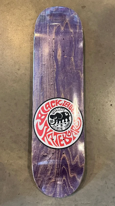 BLACK LABEL DECK - QUALITY LOGO - 8.25