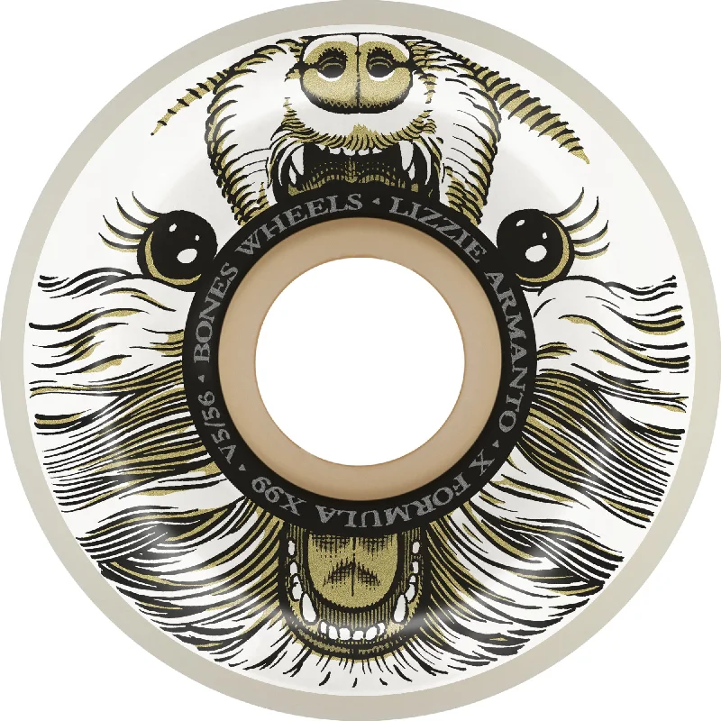 Bones X-Formula Skateboard Wheels Armanto Alma Mutter 56mm V5 Sidecut 99a