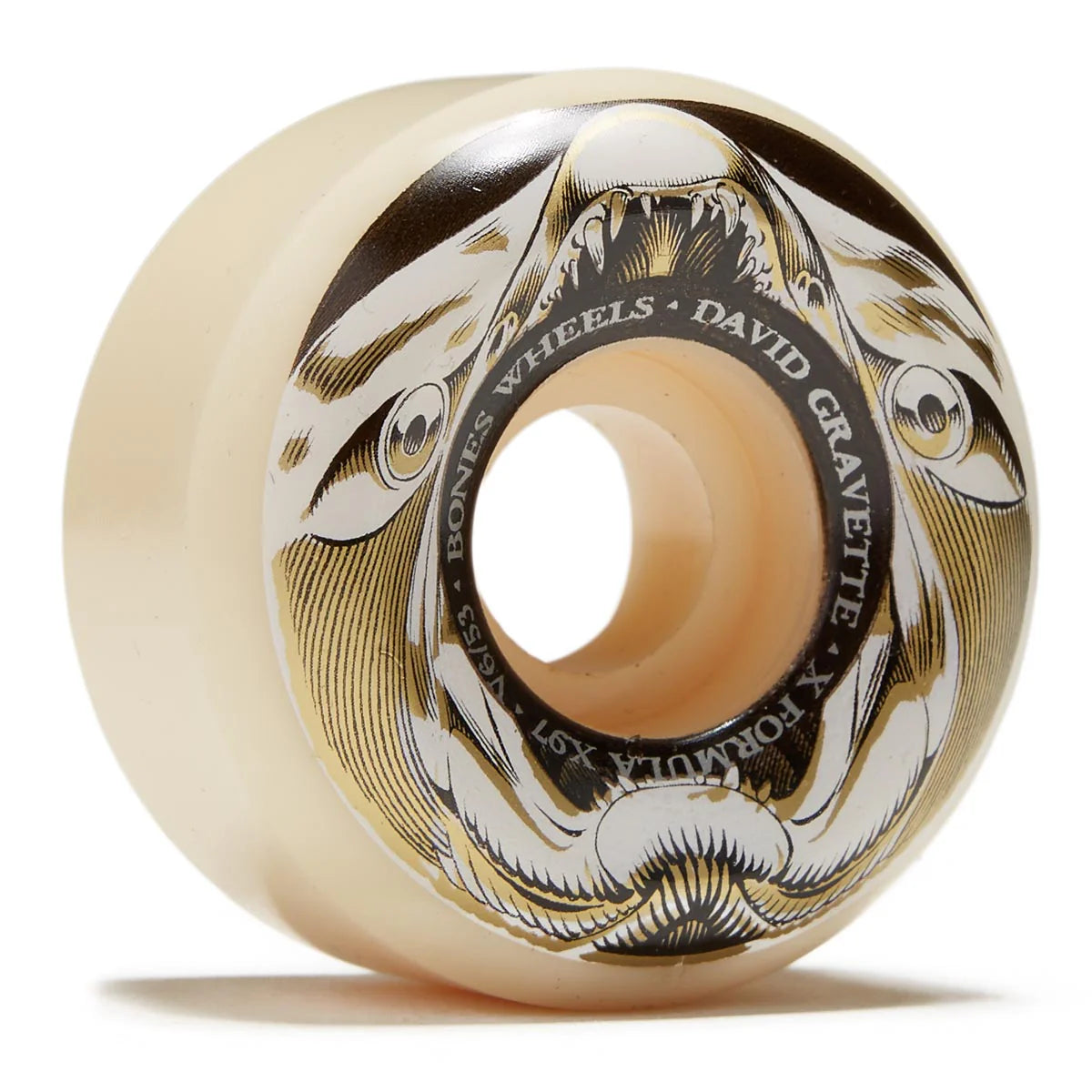 Bones X-Formula V6 Wide Cut X97 Wheels - Gravette Salmon-Illa