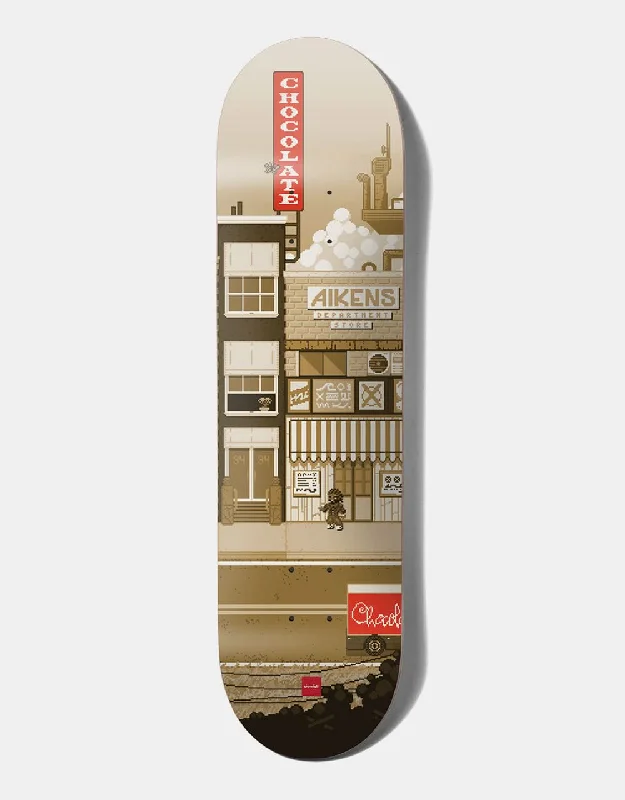 Chocolate Aikens Pixel City G008 Skateboard Deck - 8"