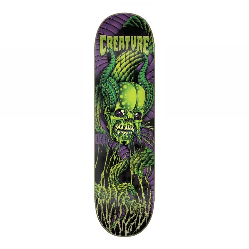 Creature Chris Russell Serpent Skull Skateboard Deck - 8.6