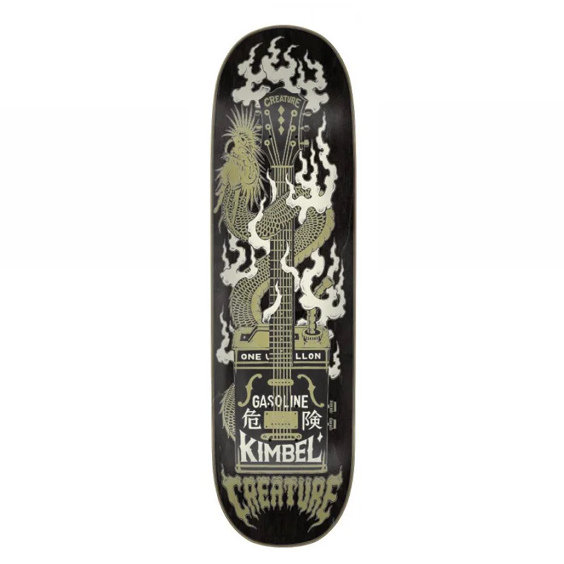 Creature Willis Kimbel Gas Can Flame Skateboard Deck - 9.0