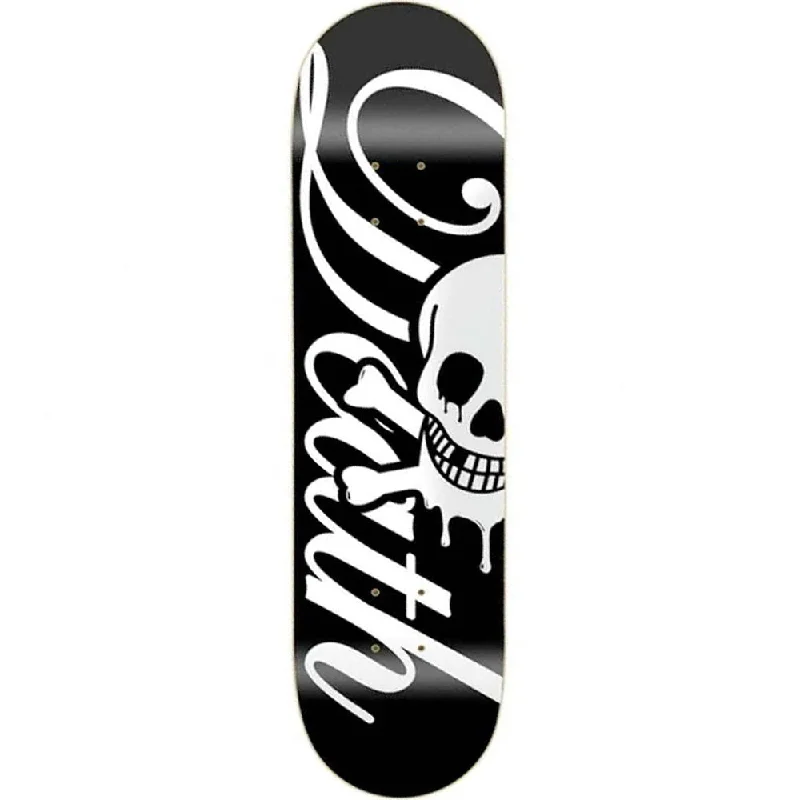 Death Script Deck - Black White Popsicle Square Nose