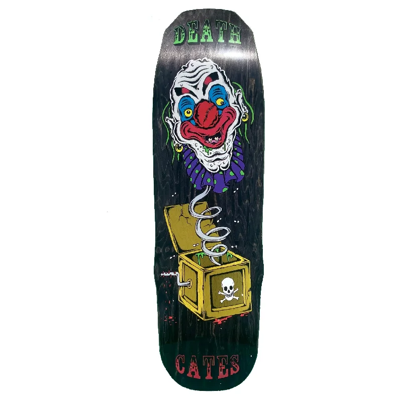 Death Skateboards Dan Cates Jack In The Box Skateboard Deck - 9.00 Notch Pool Shape