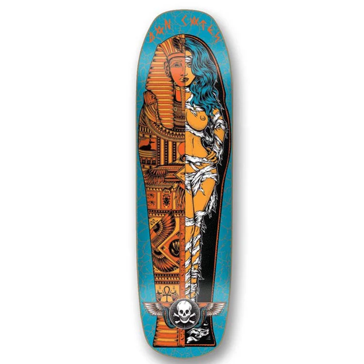 Death Skateboards Dan Cates Mummy 2 Skateboard Deck - 9.00 (Pool Shape)