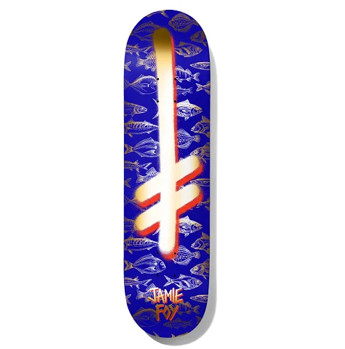 Deathwish 8.0 Foy Gang Logo Fishes Deck