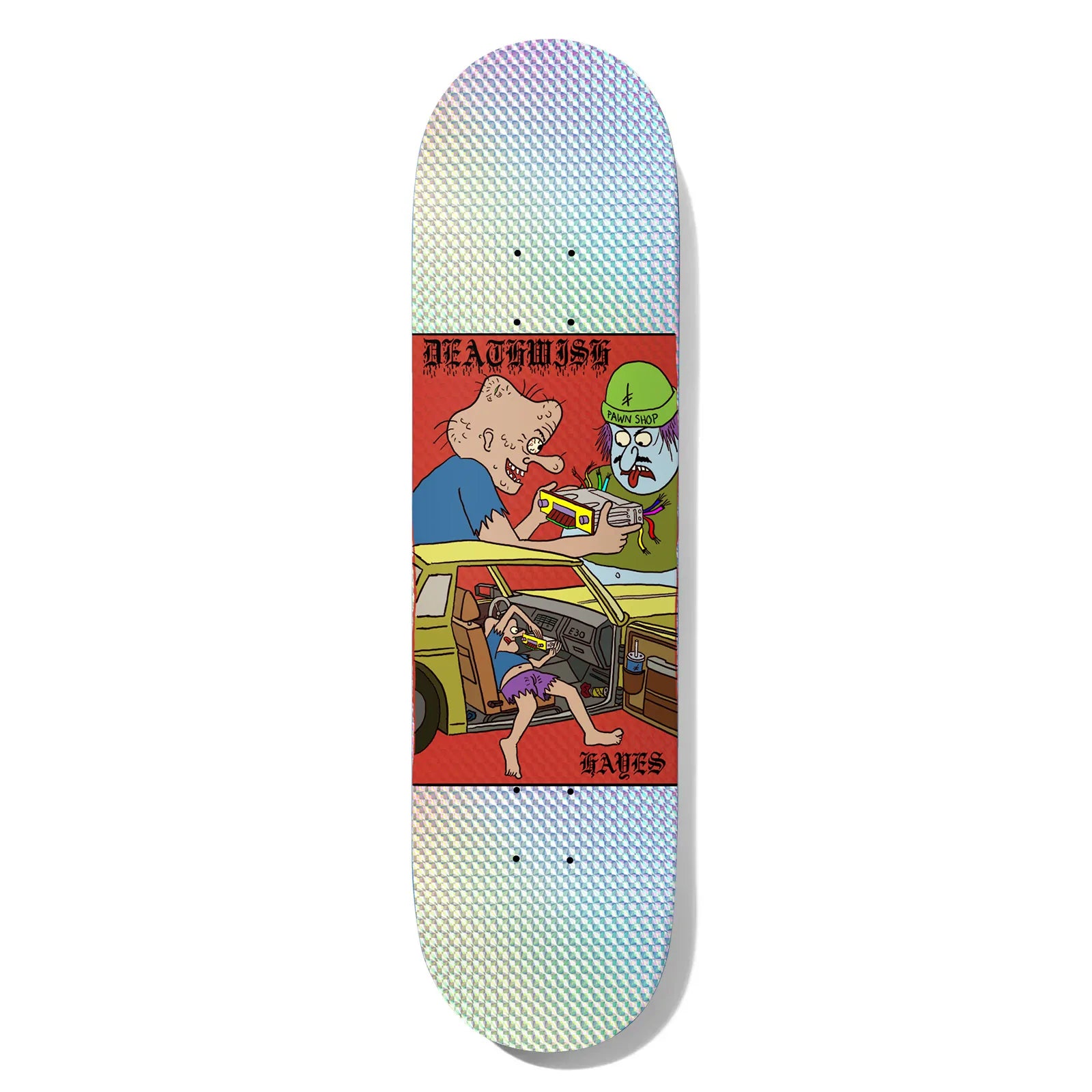 Deathwish Jake Hayes Pawn Shop Hagglin Skateboard Deck - 8.38