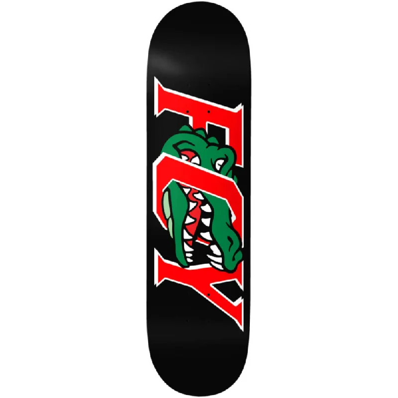 Deathwish Jamie Foy Gator Black/ Red Twin Tail Deck 8.25