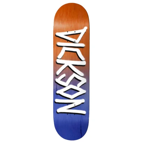 Deathwish Jon Dickson Orange/Navy Gang Name Deck 8.25