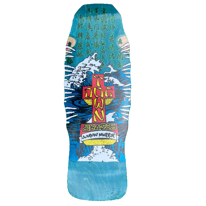 Dogtown Skates Aaron Murray Reissue Skateboard Deck Turquoise/Glitter - 10.5 x 31.0