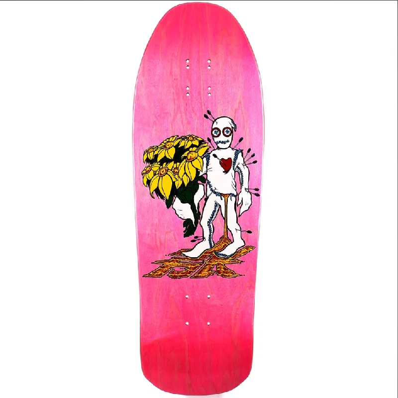 Dogtown Skateboards Bryce Kanights Flower Guy 1 Skateboard Deck Pink - 10.125 x 31.875