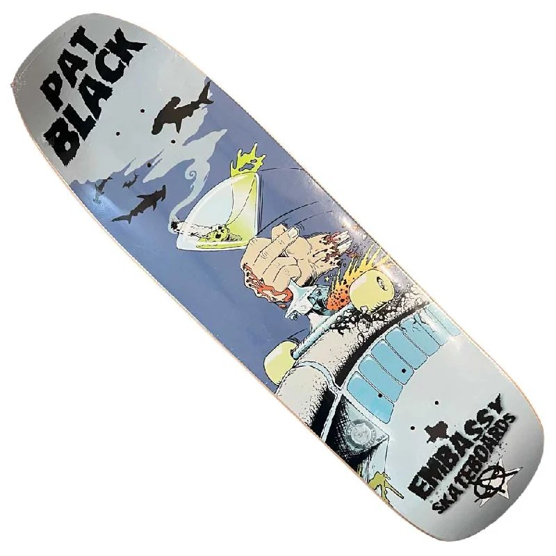 Embassy Deck Pat Black 9x32.6 Shaped