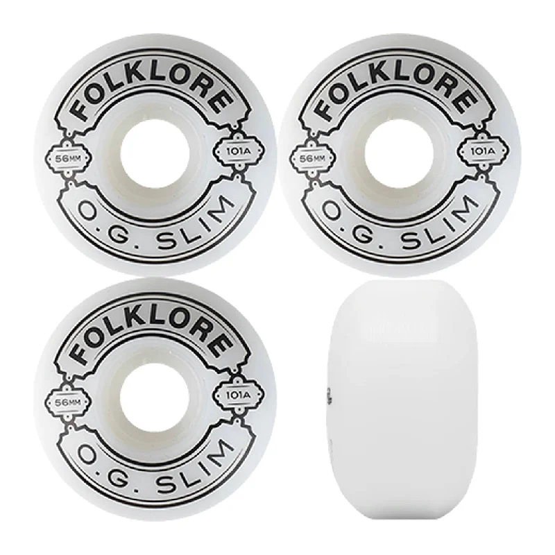 FOLKLORE OG SLIM WHEELS - WHITE