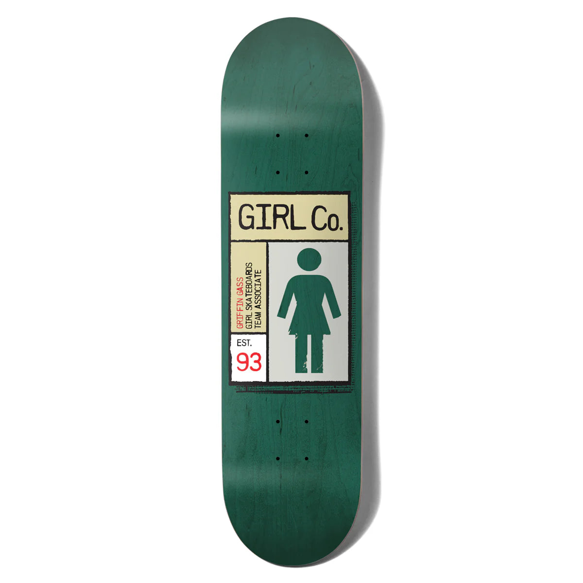 Girl Gass Grid Box Deck 8.25