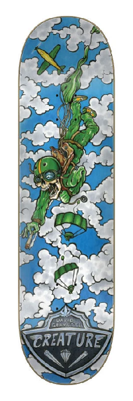 Gravette Hippie Bomber Skateboard Deck 8.3in x 32.2in Creature