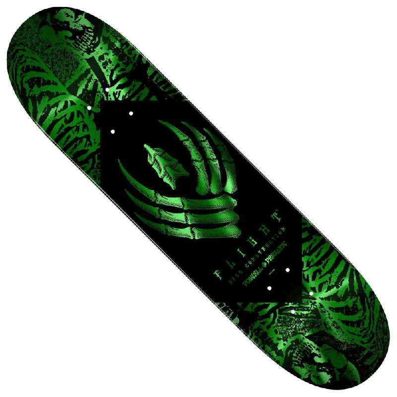 Green Foil Skeleton Flight Deck 8.5x31.9 Powell Peralta