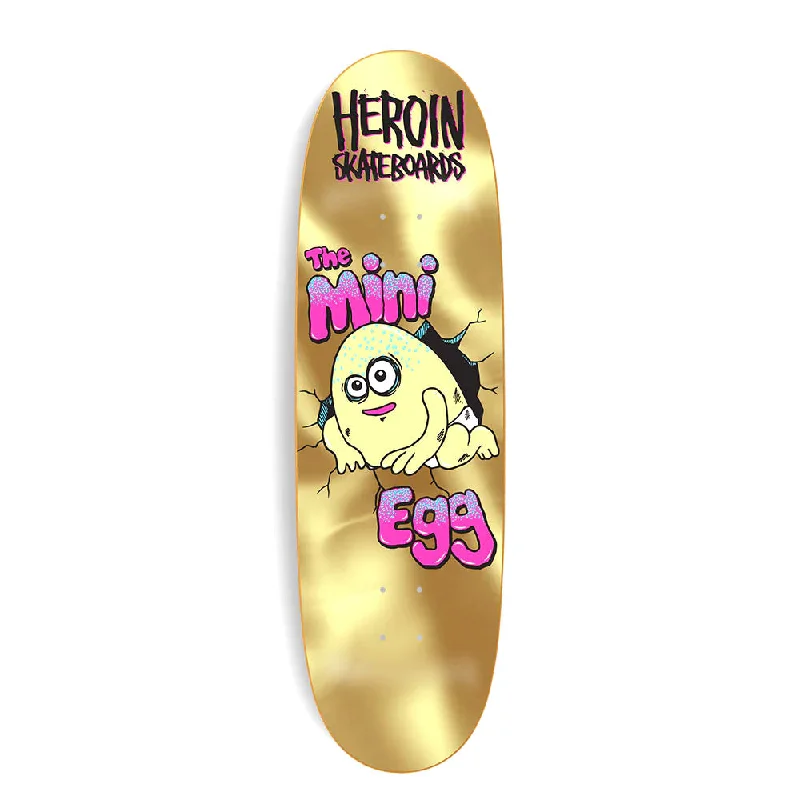 Heroin Mini Egg 8.38" Gold