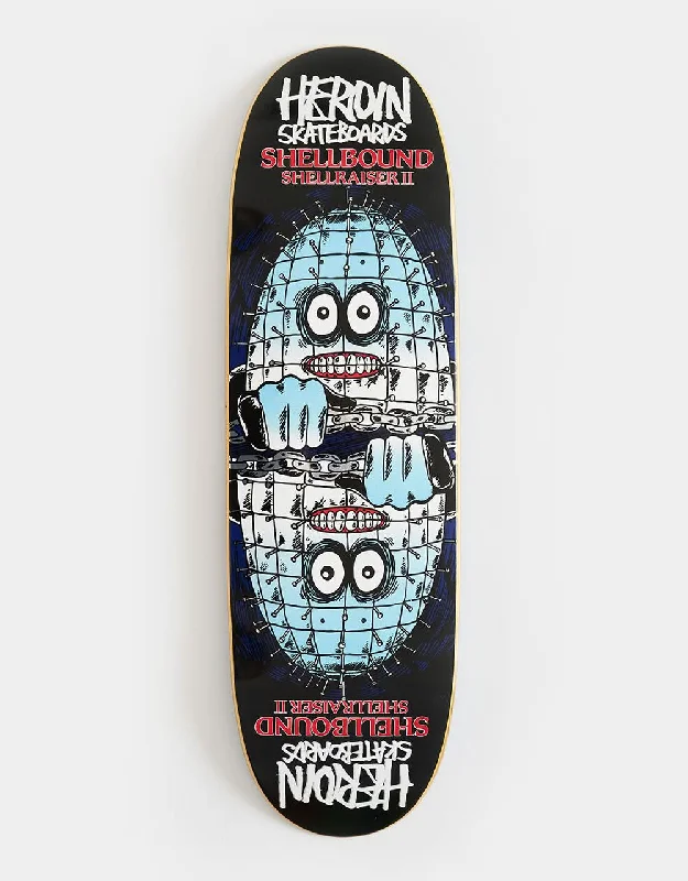 Heroin Shellbound Shellraiser II Skateboard Deck - 9.5"