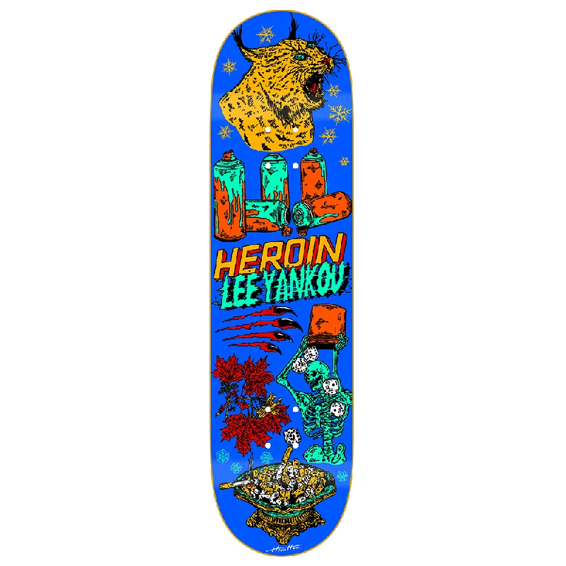 Heroin Skateboards Lee Yankou Life Skateboard Deck - 8.25