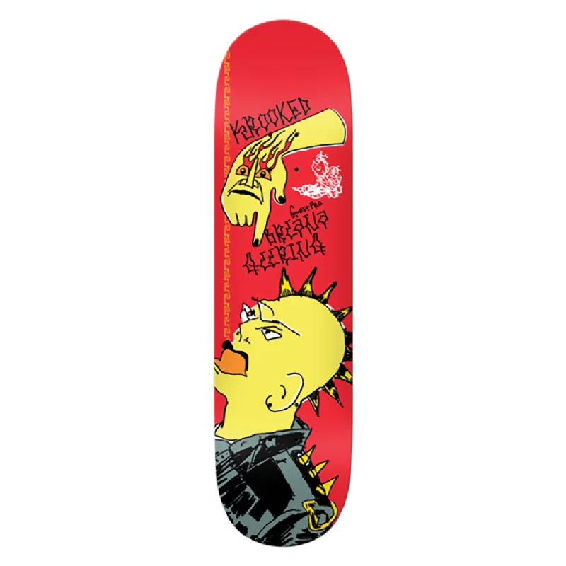 Krooked Geering Guest Punx Deck - 8.5 True Fit