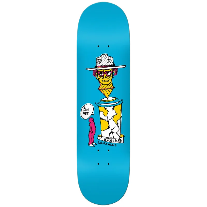 Krooked Art Lover Gonz Deck 8.38