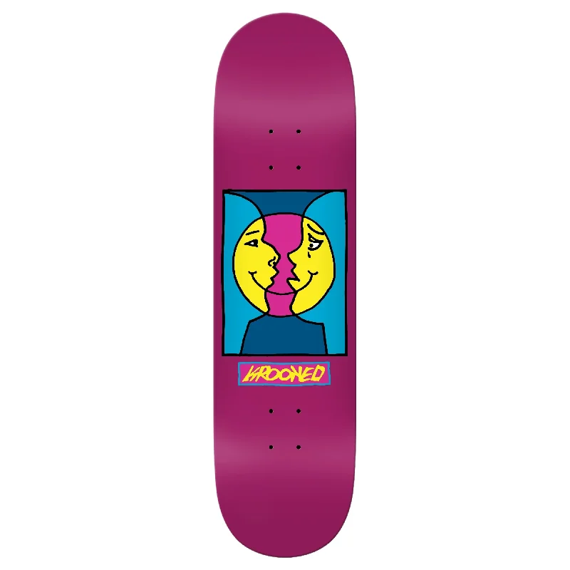 KROOKED MOONSMILE MAGENTA DECK 8.06