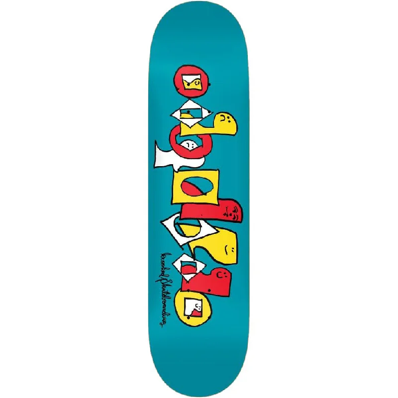 Krooked Pals Team Series Blue Skateboard Deck - 8.25