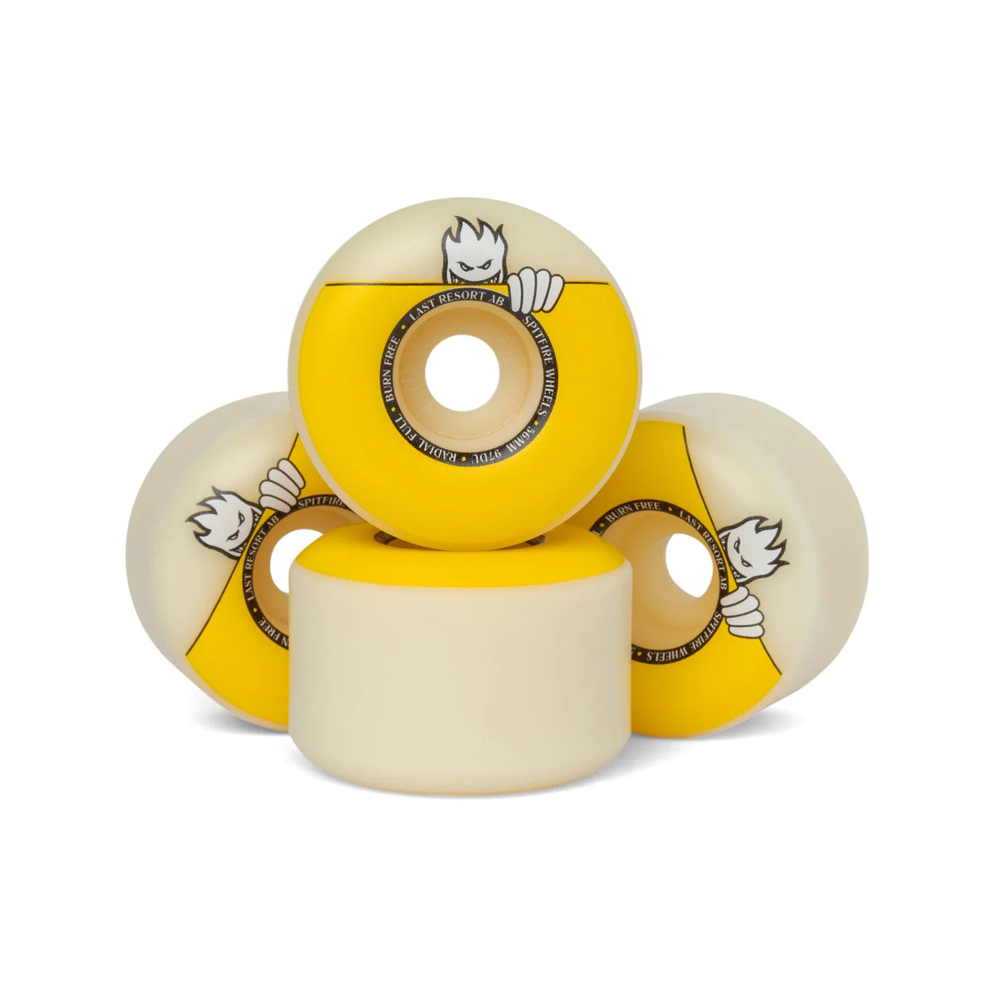 LRAB SPITFIRE RADIAL FULL FORMULA FOUR - 56MM YELLOW