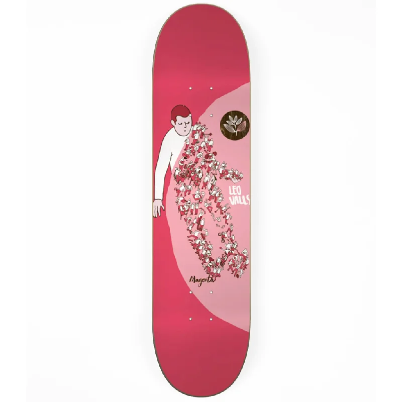 MAGENTA LEO VALLS EXTRAVISION DECK - 8.25"